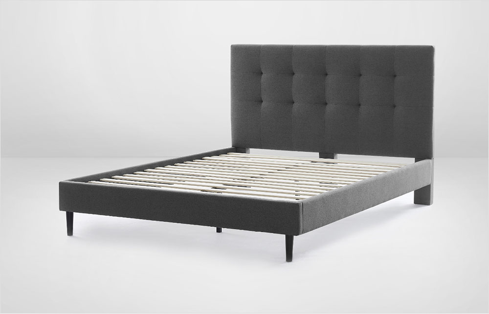 Bed Frame with Headboard | Silk & Snow