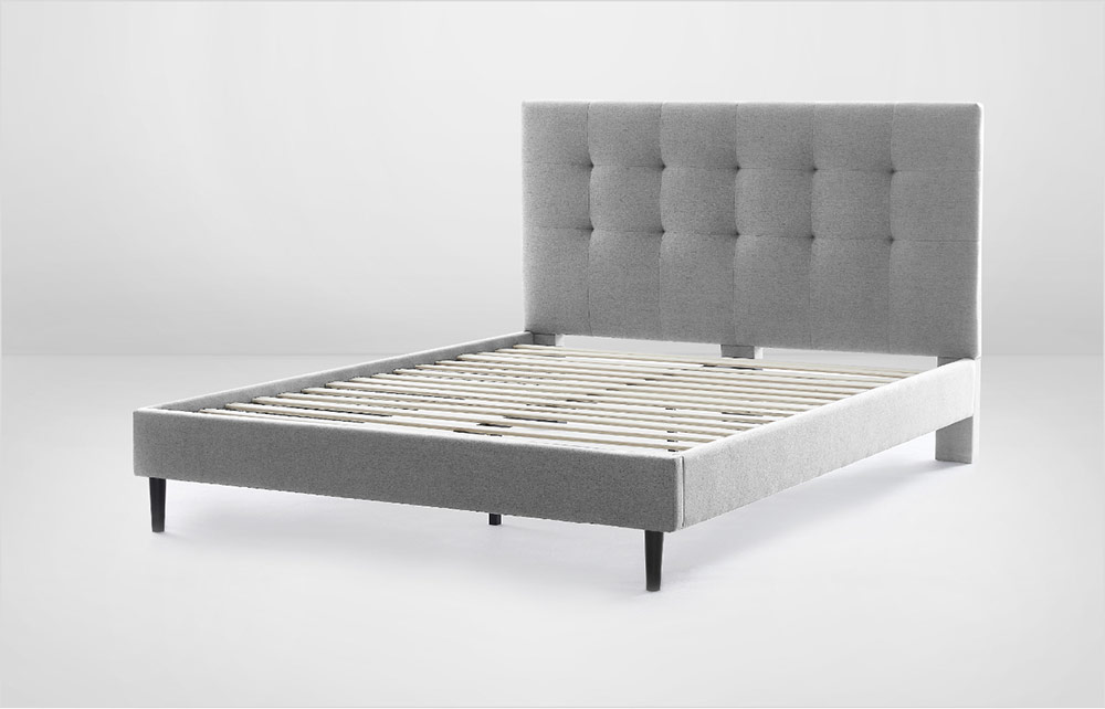 Bed Frame with Headboard | Silk & Snow