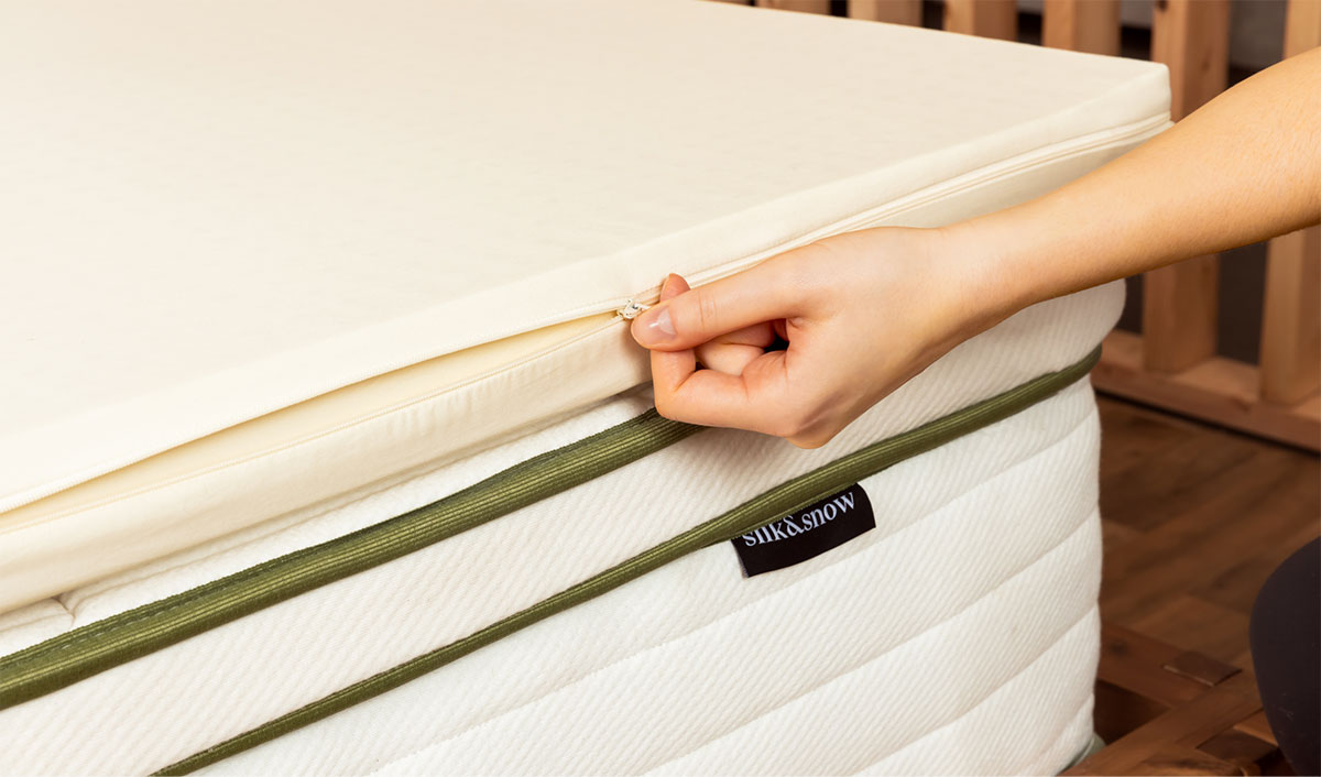 organic silk mattress topper