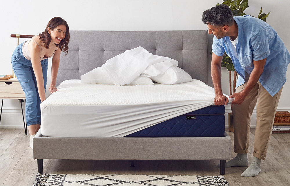 allerzip smooth fully encased mattress protector