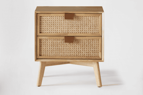 Rattan Nightstand