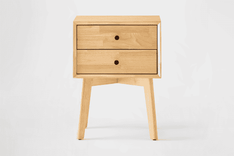 Wooden Nightstand