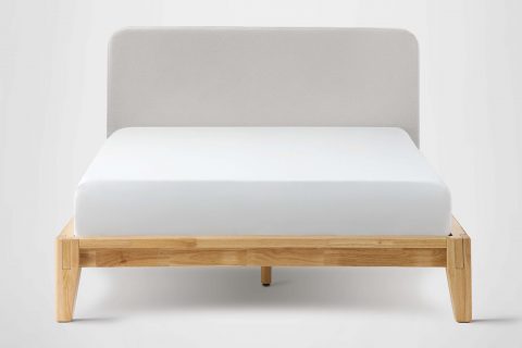 Wooden Upholstered  Bed Frame