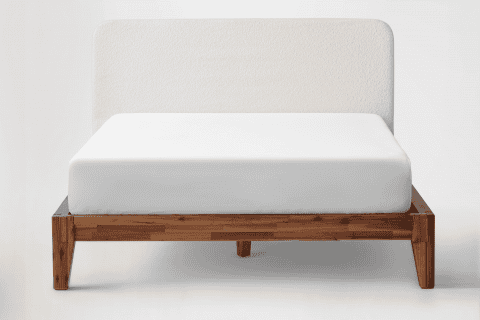 Wooden Upholstered  Bed Frame